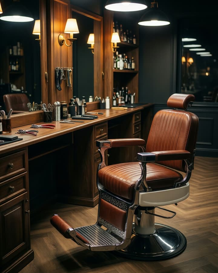 Barbershop — sample Instagram post