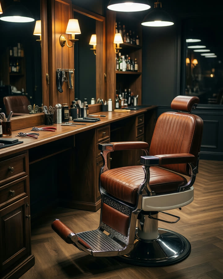 Barbershop — sample Instagram post