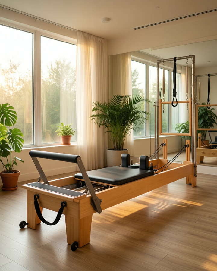 Pilates — sample Instagram post